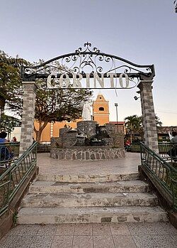 Central Plaza in Corinto, Morazan