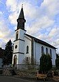 Laubach - Röthges (Hesse), church. November 2010.