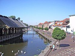 City walls and Glass Centre