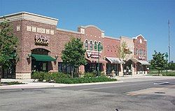 Main Street (off Illinois Route 53) in Woodridge