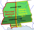 Image 4Mississippi territory (from Alabama)