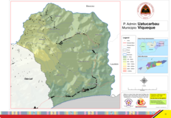 Official map of the Administrative post