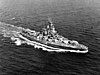 Nevada underway in 1944