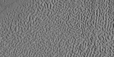 Brain terrain, as seen by HiRISE under HiWish program. Location is Ismenius Lacus quadrangle.