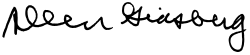 Ginsberg signature