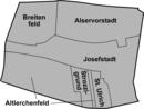 Bezirksteile der Josefstadt