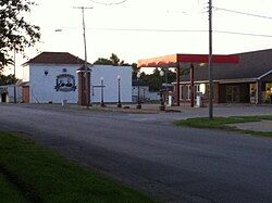 Downtown Sorento, IL on June 14, 2014