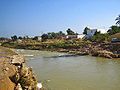 Photo of the damage done by the flood of October 2007, El Verger