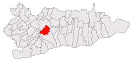 Location in Călărași County