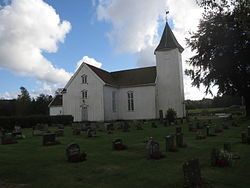 View of local Holum Church