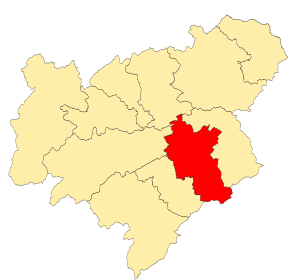 Location of the ward