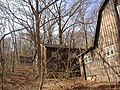 Backside of the three cabins