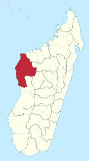 Location in Madagascar