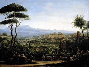 A landscape in the vicinity of Tivoli[4] (1819)