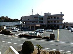 Naraha Town Hall, February 2011