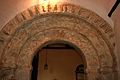 Norman arch over south door, St John the Baptist church