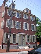 View of the Poe Historic Site from 7th Street. Visitors entrance is the door on the right.