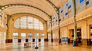 Interior of the station