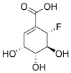 File:(6S)-6-Fluoroshikimic acid.svg