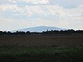 Ślęża seen from the north, from the A4 motorway