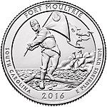 Fort Moultrie (Fort Sumter National Monument) quarter