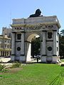 British Arch, located in the city of Valparaíso.