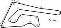 Layout of the Chang International Circuit