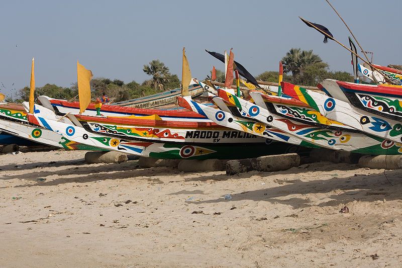 File:Gambian fishing boats.jpg