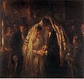 Jozef Israëls, A Jewish Wedding, 1902. From Jewish Art.