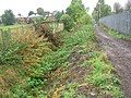 Looking west along Nico Ditch, near Levenshulme