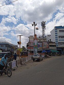 Road Junction in Palacode