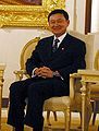 Image 27Thaksin Shinawatra, Prime Minister of Thailand, 2001–2006. (from History of Thailand)