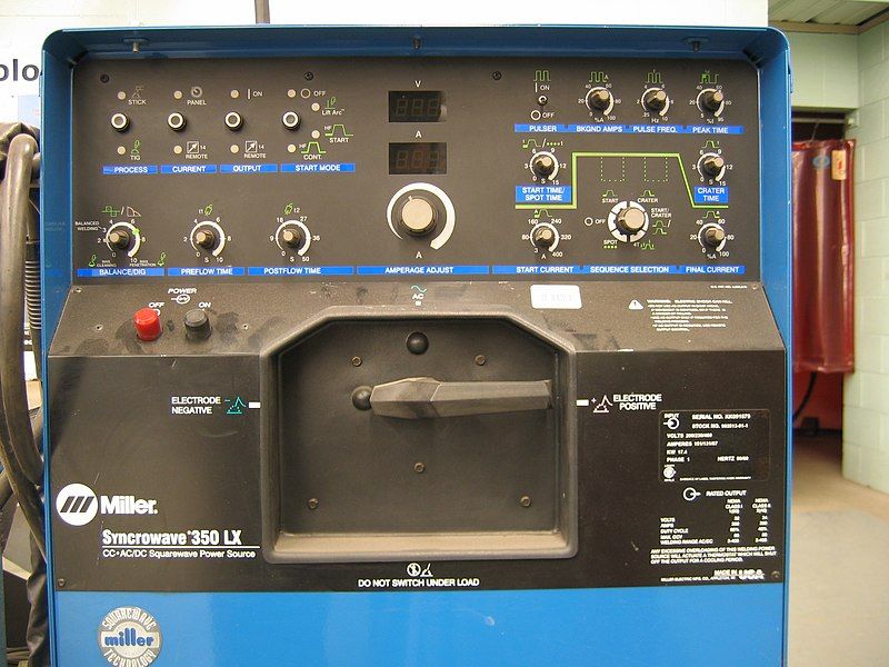 File:Welding power supply-Miller-Syncrowave350LX-front-triddle.jpg