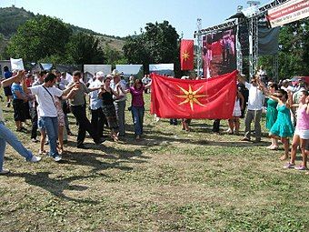 National Aromanian festival in Moscopole, 15 August 2010