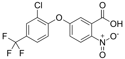 File:Acifluorfen structure.svg