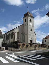 The church in Arcey