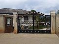 School entrance gate