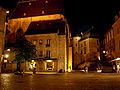 Sarlat french medieval city by night