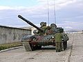 Georgian T-72BV, with early ERA