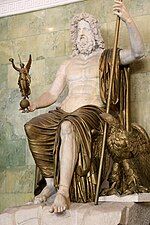 Ancient Roman: Statue of Jupiter (1st century AD.)