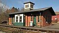 Amherst Massachusetts Amtrak Station.