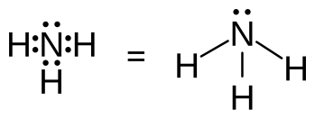 File:Ammonia Lewis structure.svg