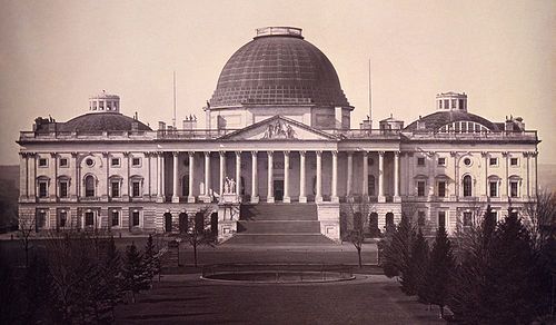 United States Capitol dome, 1846