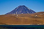 Chiliques, seen from Laguna Miscanti