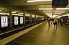 Passengers waiting for the subway at Jernbanetorget