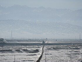 Qilian Mountains and the Great Wall