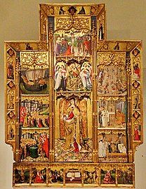 Joan Reixac – Altarpiece of Saint Ursula and the Eleven Thousand Virgins