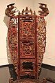 Carved lacquer chair, Qing dynasty