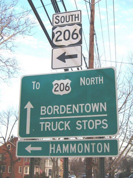 File:Route 206 sign.jpg