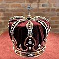 The funeral crown made for King Michael I